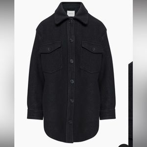 Wilfred Black Jacket “Shacket”